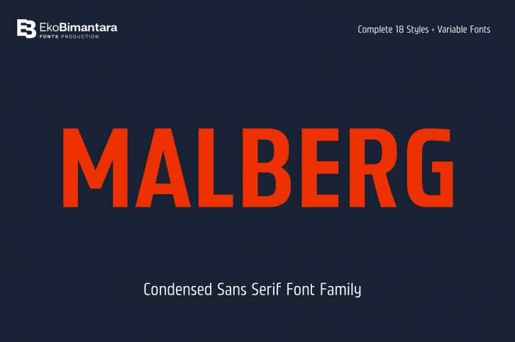 Malberg Font Download