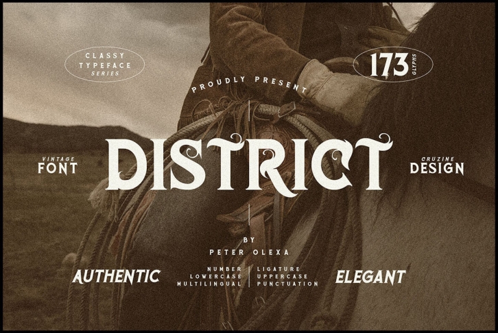 District Font Download