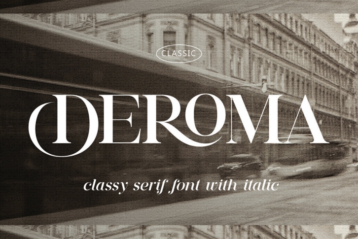 Deroma Serif Font Download