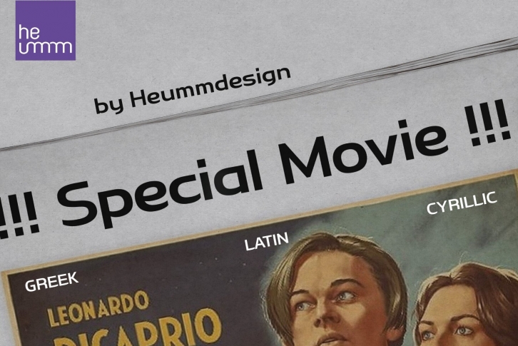 HU Specialmovie Font Download