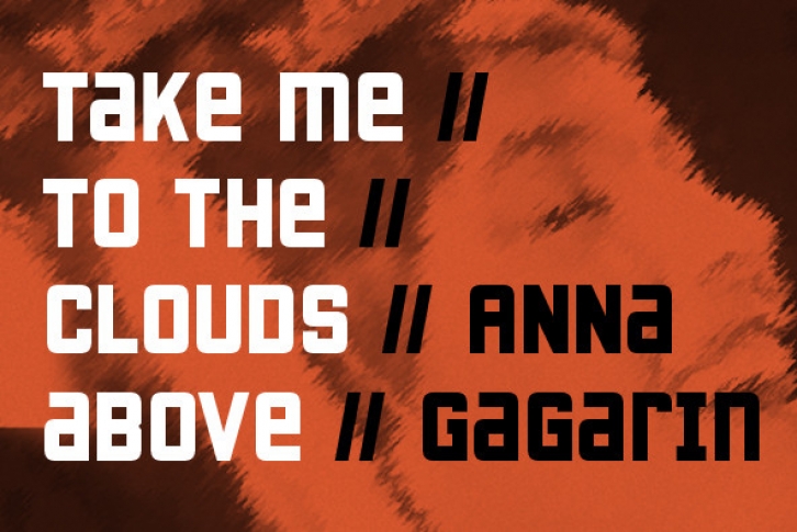 Anna Gagarin Font Download