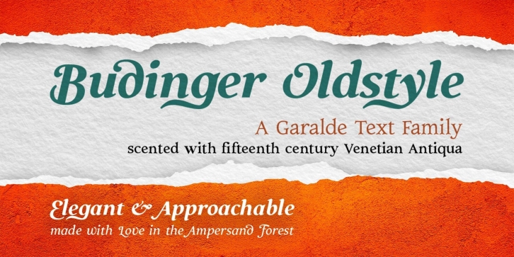 Budinger Oldstyle Font Download