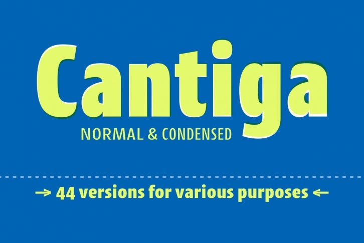 Cantiga Family Font Download