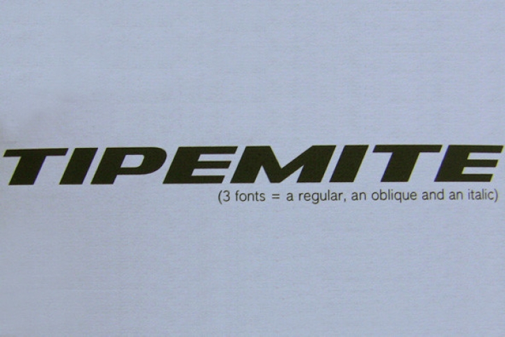 Tipemite Font Download