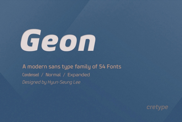 Geon Font Download