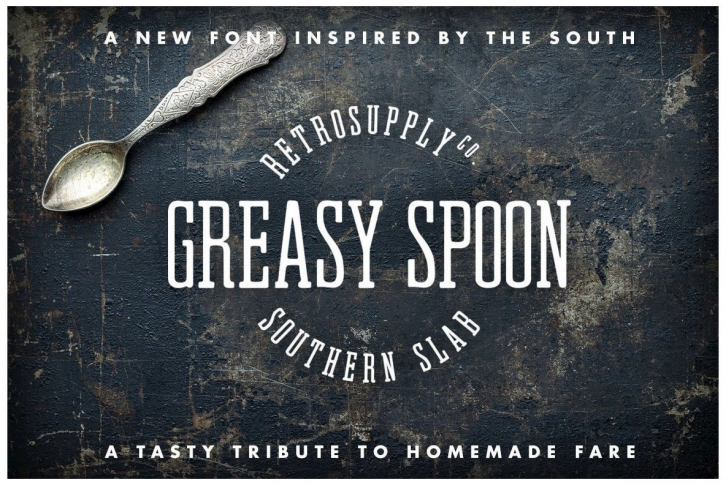 Greasy Spoon Southern Slab Font Download