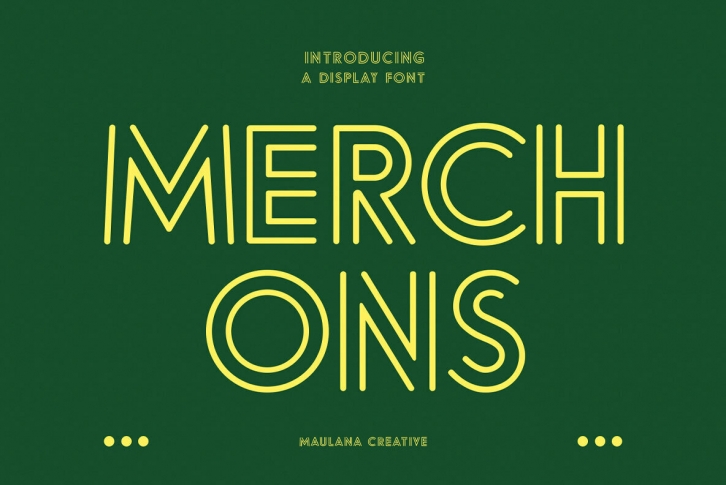 Merchons Font Download