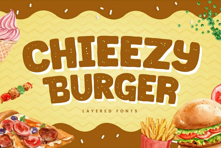 Chieezy Burger Font Download