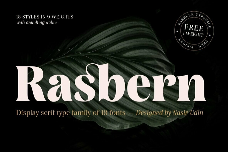 Rasbern Font Download