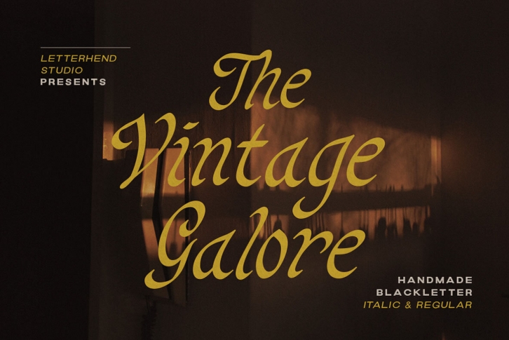 Vintage Galore Font Download