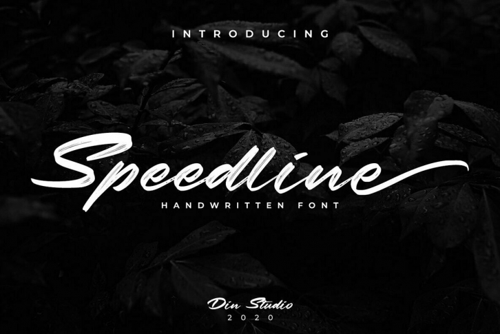 Speedline Font Download