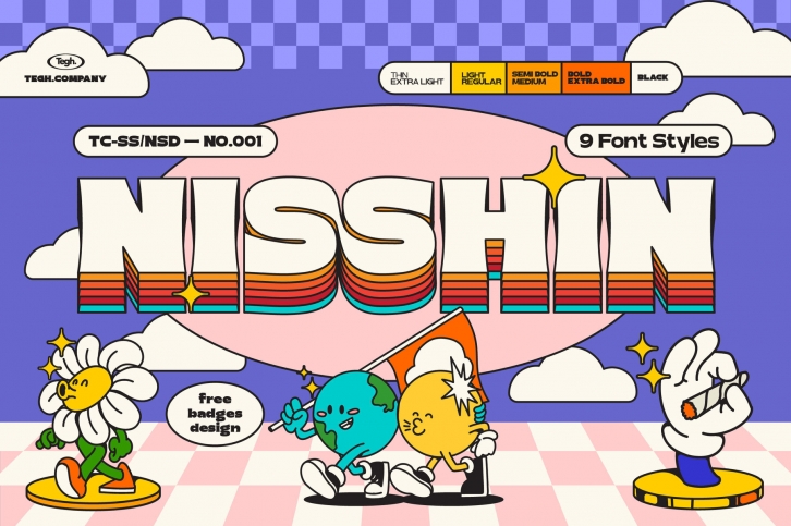 Nisshin Font Download