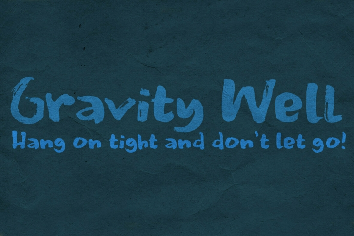 Gravity Well Font Download