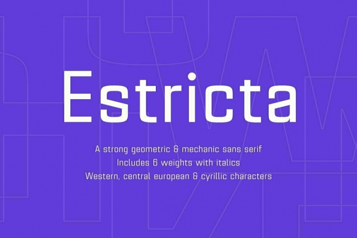 Estricta Font Download