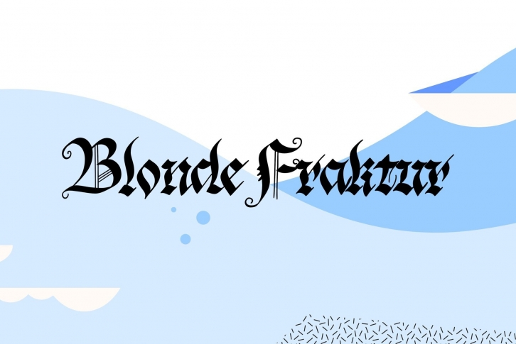 Blonde Fraktur Font Download