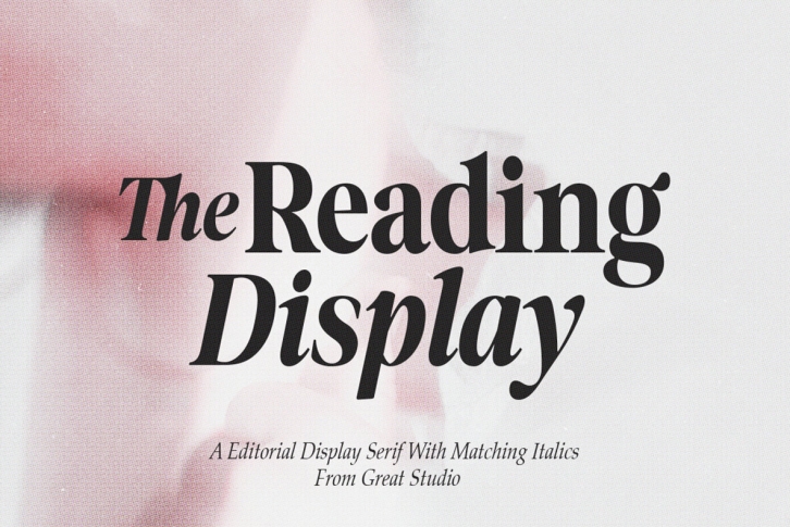 The Reading Display Font Download