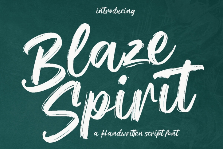 Blaze Spirit Font Download