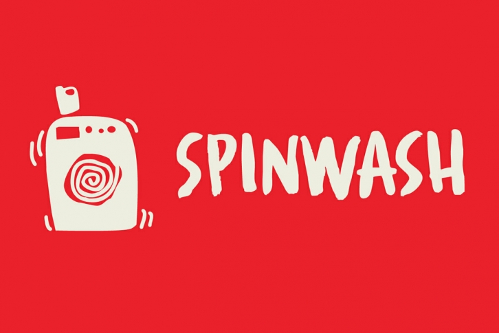 Spinwash Font Download