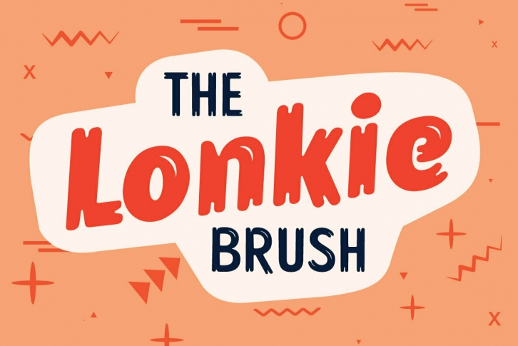 Lonkie Brush Font Download