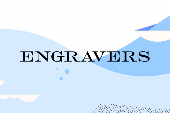 Engravers Font Download