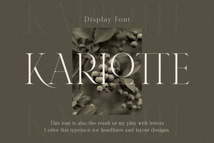 Karlotte Font Download