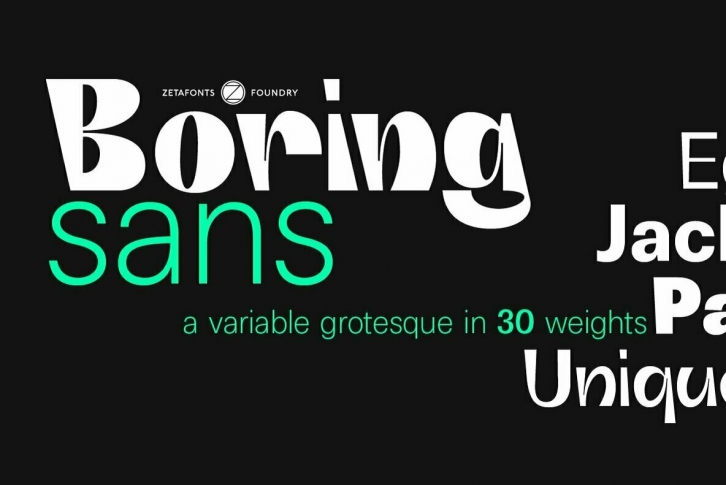 Boring Sans Font Download