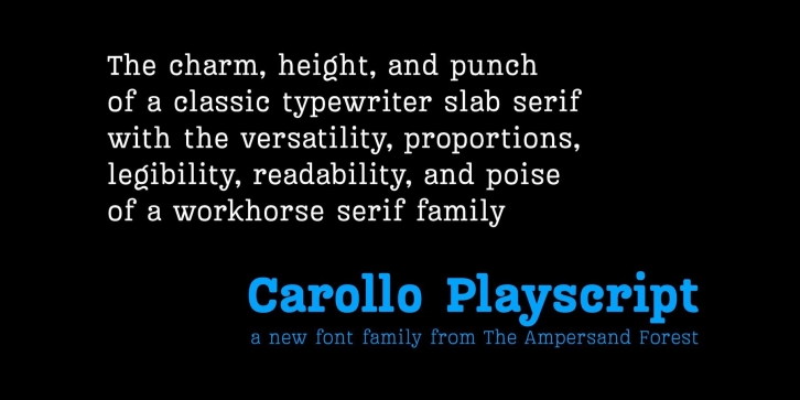 Carollo Playscript Font Download