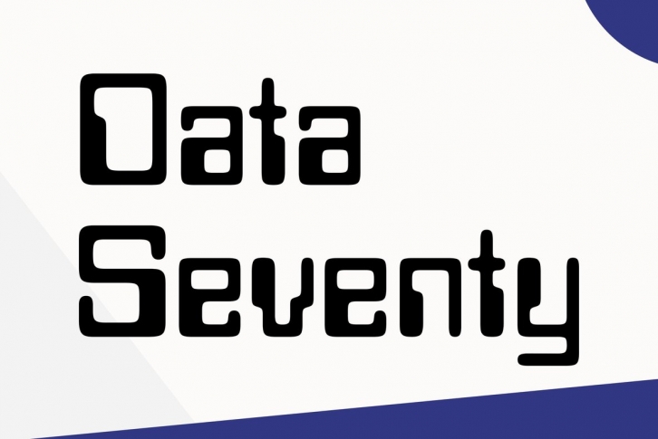 Data 70 Font Download