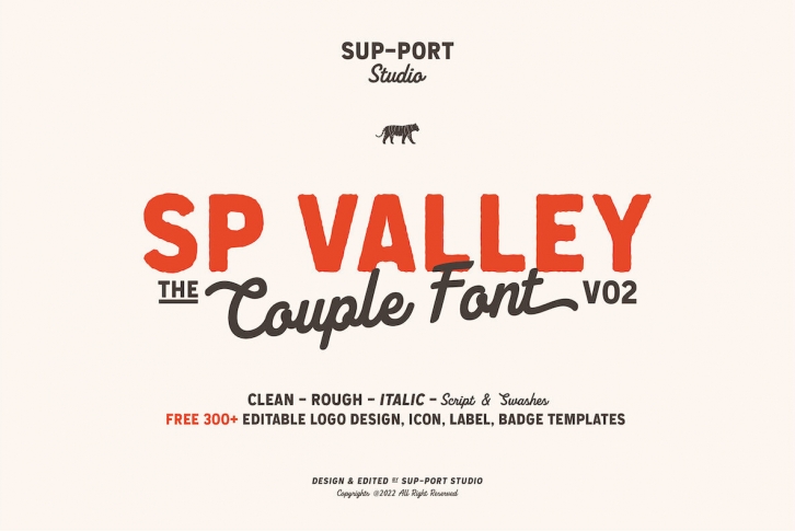 SP Valley Couple Font Download