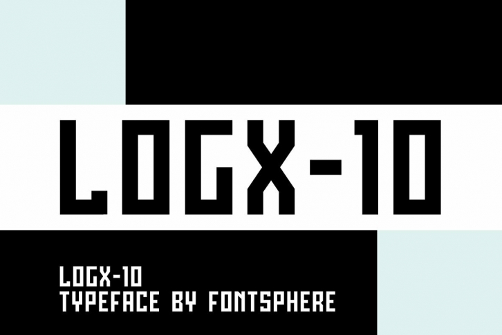 LOGX-10 Font Download