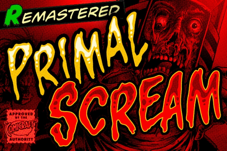 Primal Scream Font Font Download