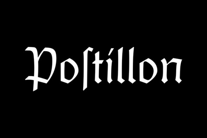 Postillon Font Font Download