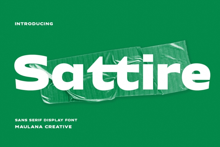 Sattire Font Font Download