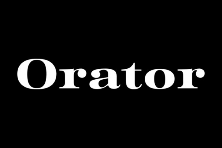 Orator Font Font Download