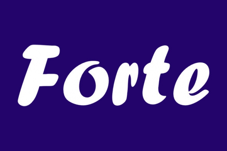 Forte Font Font Download