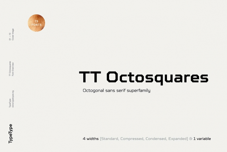 TT Octosquares Font Font Download