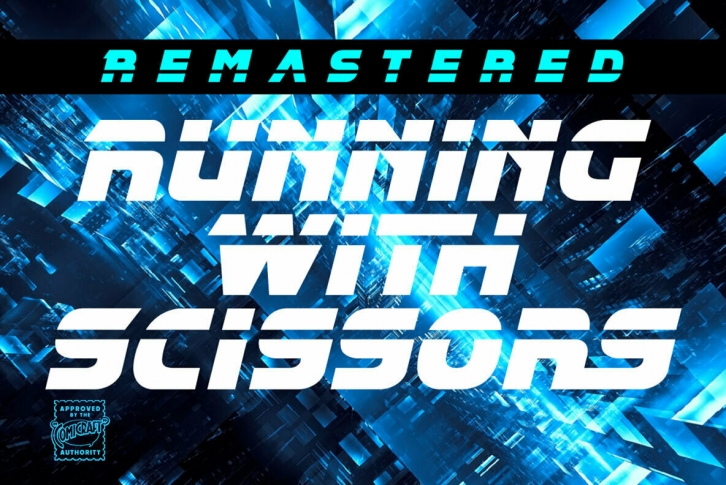 Running With Scissors Font Font Download