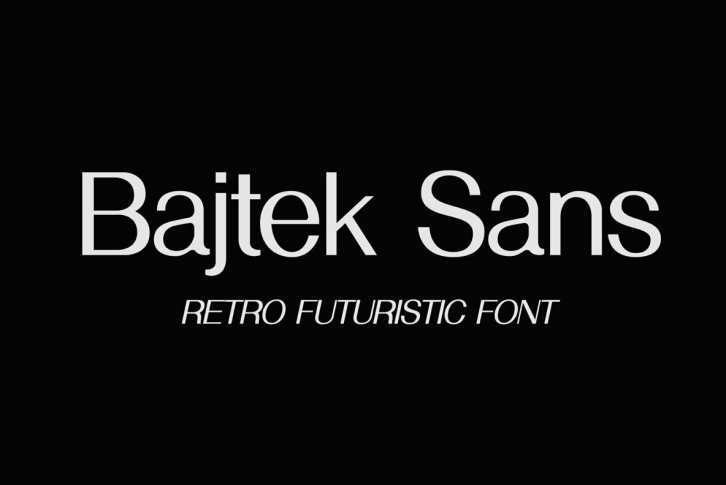 Bajtek Sans Font Font Download