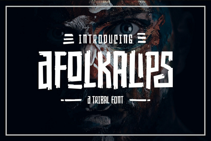 Afolkalips Font Font Download