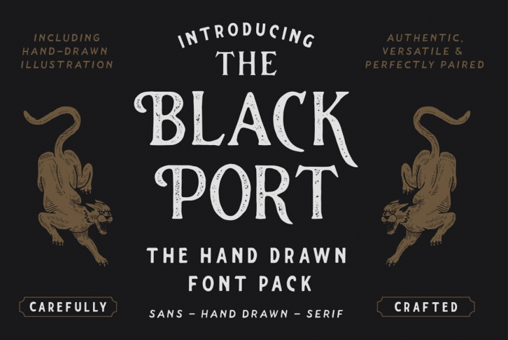 The Blackport Font Font Download