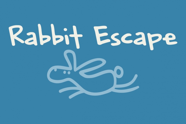Rabbit Escape Font Font Download