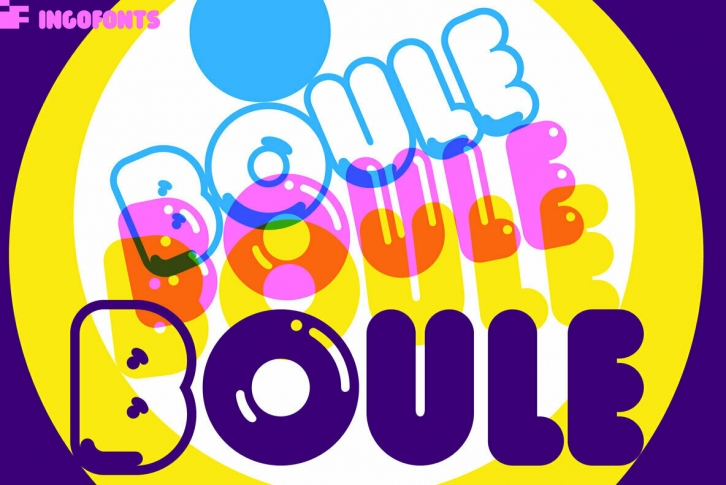 Boule Plus Font Font Download
