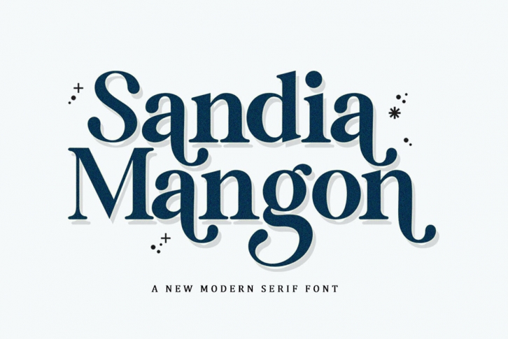 Sandia Mangon Font Font Download