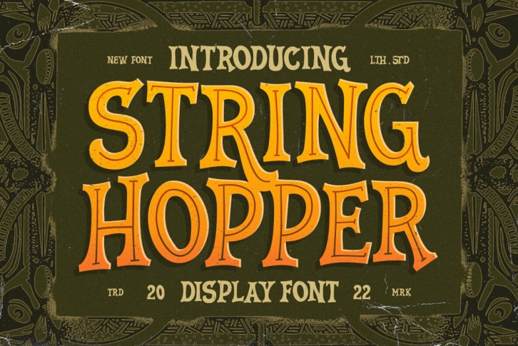 String Hopper Font Font Download