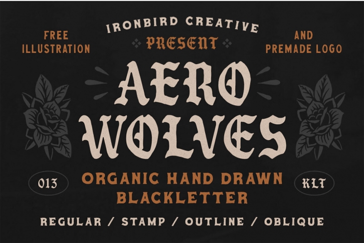 Aero Wolves Font Font Download