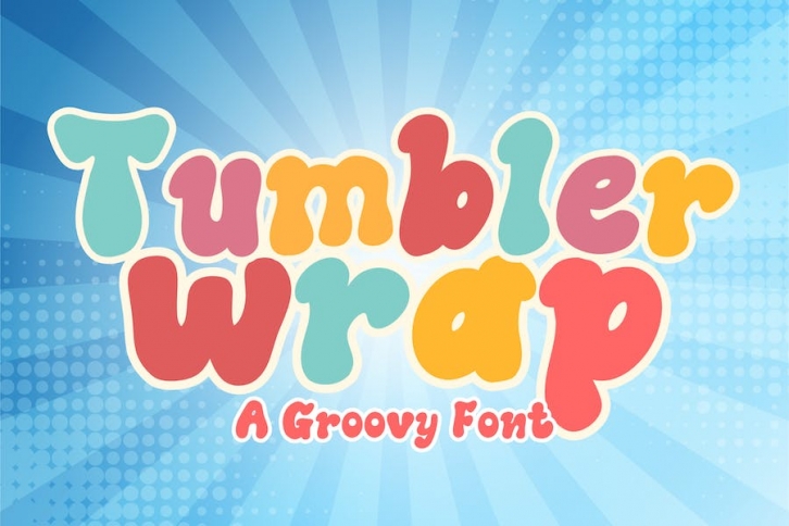 Tumbler Wrap Font Download