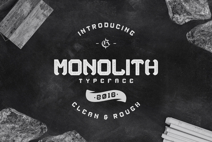 Monolith Font Font Download