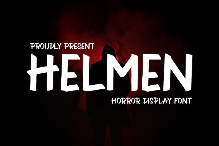 Helmen - Horror Font Font Download