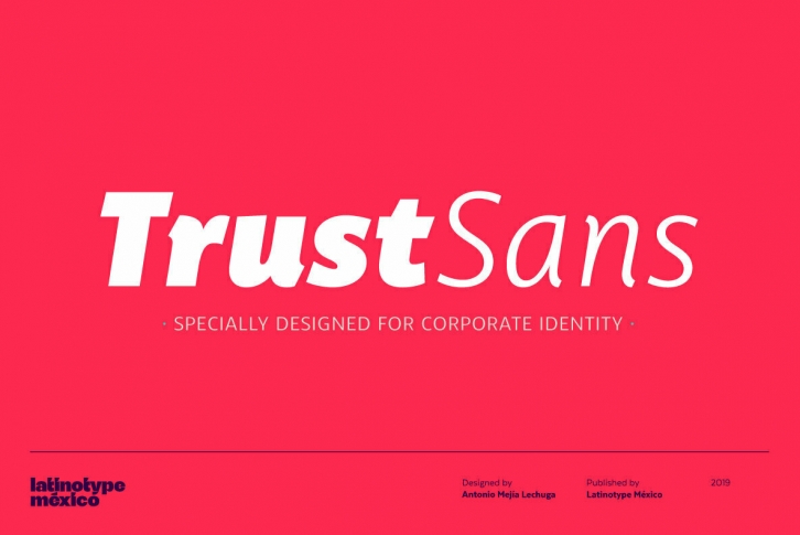 Trust Sans Font Font Download