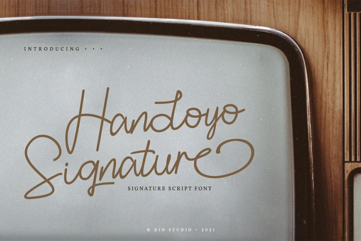 Handoyo Signature Font Font Download